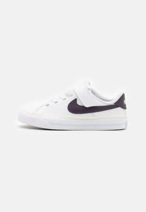 COURT LEGACY UNISEX - Sportcipő - white/dark raisin/football grey