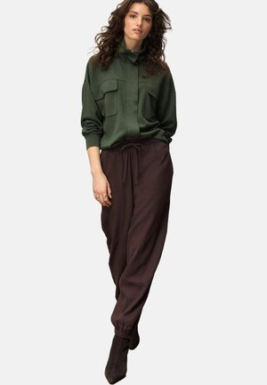 BALLOON LEG - Bukser - chocolate brown