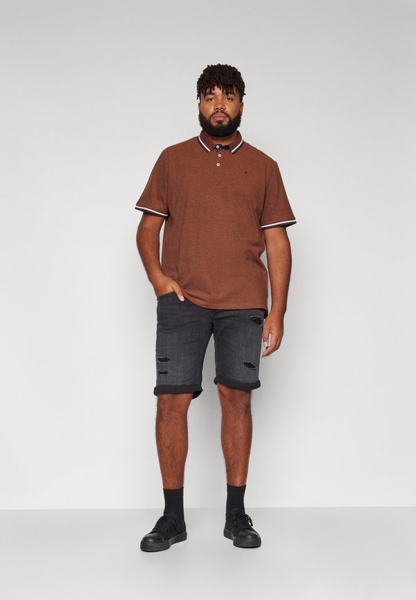 JJEPAULOS - Polo shirt - mocha bisque2