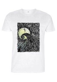 Disney NIGHTMARE BEFORE CHRISTMAS SPIRAL HILL UNISEX - T-shirts print - white