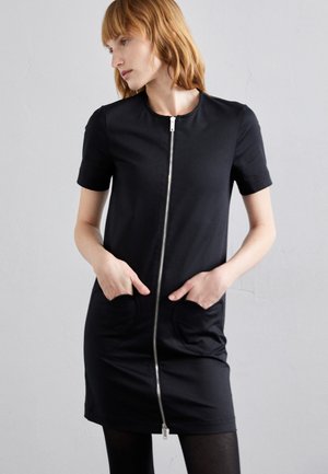 DRESS - Jersey dress - black