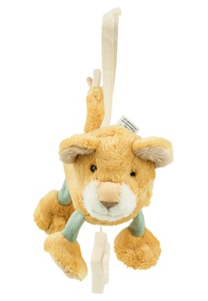 LÖWE LEO - Cuddly toy - gelb