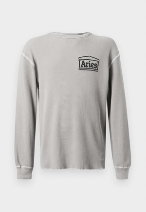 REVERSIBLE TEMPLE WAFFLE UNISEX - Pikkade varrukatega topp - grey