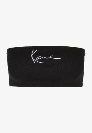 KW232-031-1 KK SMALL SIGNATURE BANDEAU  - Tops - black