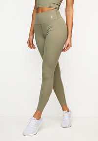 Gym King Leggings - Byxor - olive