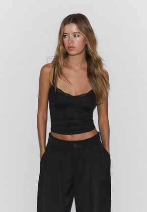 Stradivarius, Débardeur - black