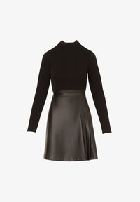 Adrianna Papell PONTE Day Dress Schwarz black Zalando co uk adrianna-papell-ponte-day-dress-schwarz-black-zalando-co-uk
