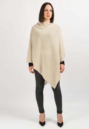 PONCHO - Cape - beige