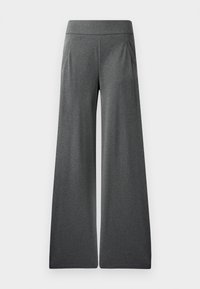 JDYLOUISVILLE CATIA WIDE PANT - Nadrágok - medium grey melange