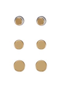 EARRINGS NORMA 3 PACK - Örhänge - gold-coloured