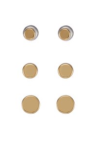 EARRINGS NORMA 3 PACK - Náušnice - gold-coloured