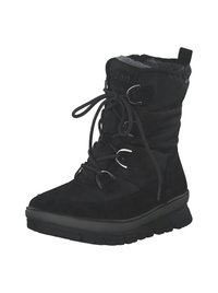 Jana Schnürstiefelette - black