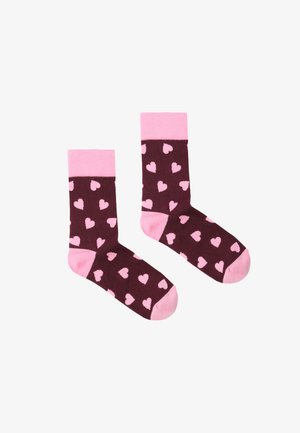 TATUUM, ARTICLE TAG: STOCKING | ARTICLE NAME: BELLI - Sokken - dark burgundy