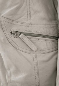 Otto Kern KATTA - Lederjacke - off white