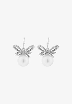 SNÖ of Sweden, RIBBON HOOK - Earrings - s clear