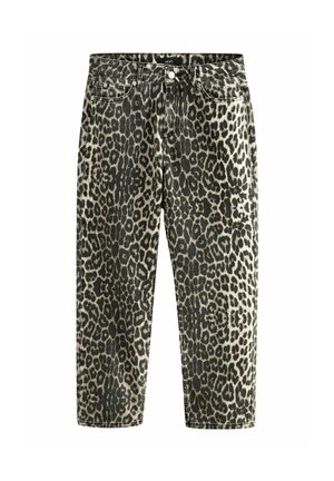 Next REGULAR FIT - Ravne kavbojke - leopard print