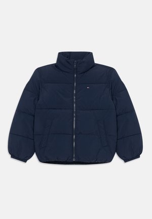 FLAG PUFFER JACKET UNISEX - Chaqueta de invierno - dark night navy