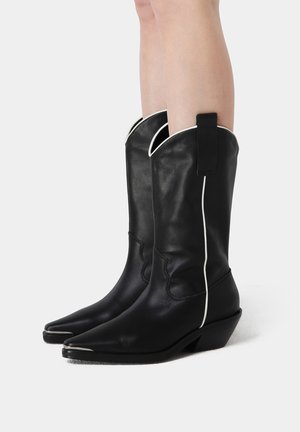 RHYTHM - Cowboy/Biker boots - black