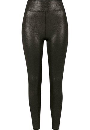 Urban Classics GLAMOUR - Leggings - Hosen - sparklingblack