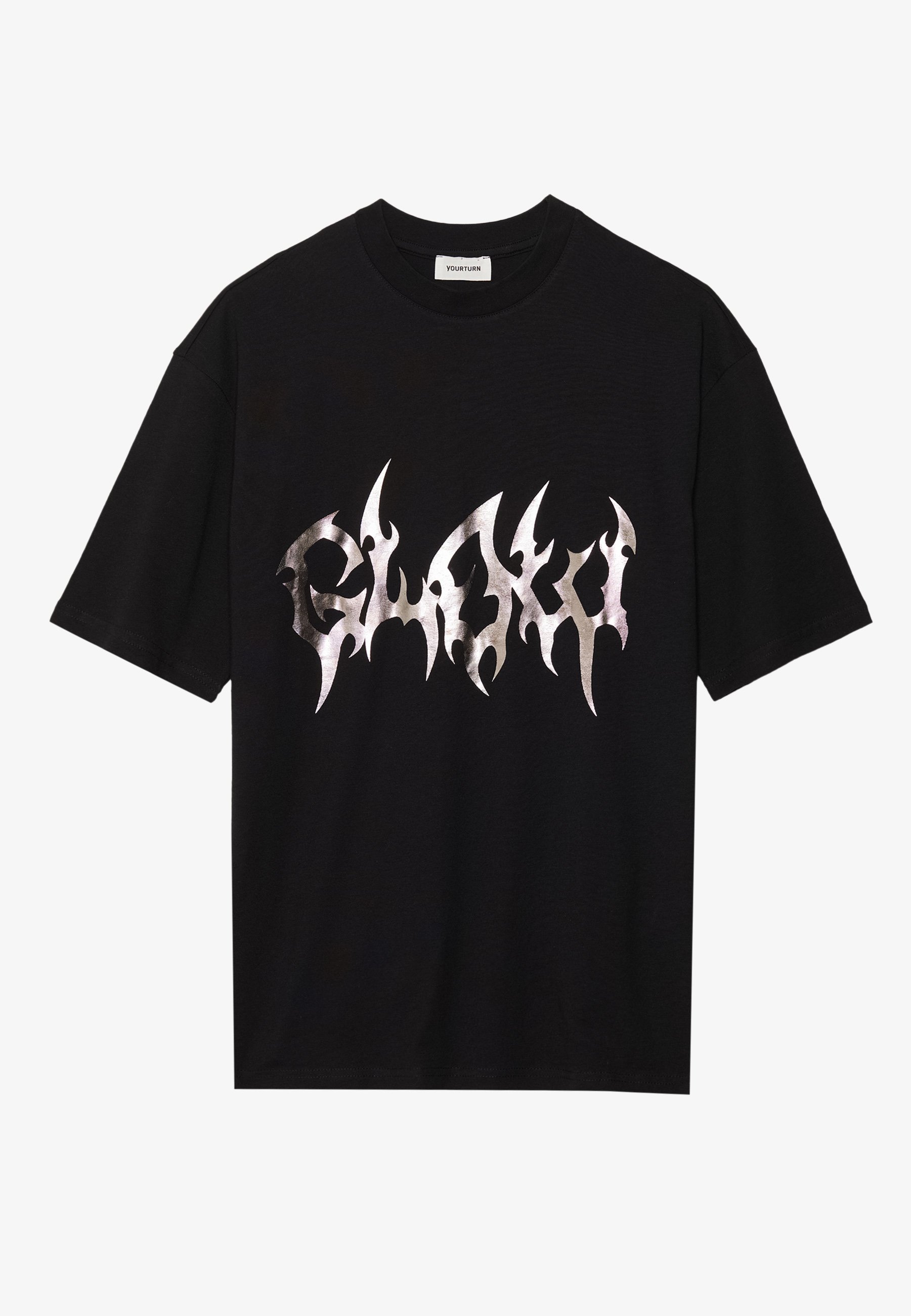 Slogan graphic T-shirt