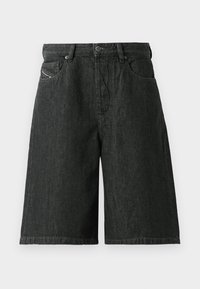 SIRE SHORT - Short en jean - black denim