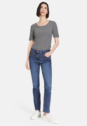 GANT Slim fit jeans - blue denim with use