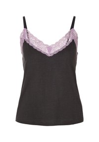 s.Oliver SHORTY SET - Pyjama set - schwarz rosa