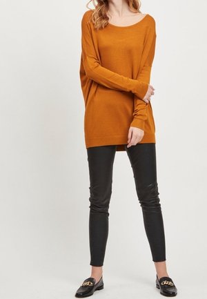 VILA, Pullover - camel
