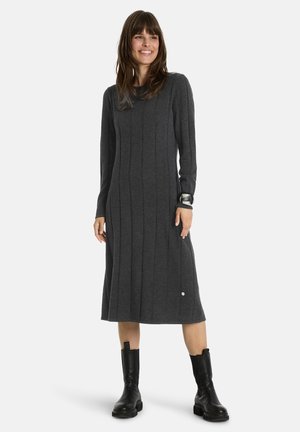 Strickkleid - anthra