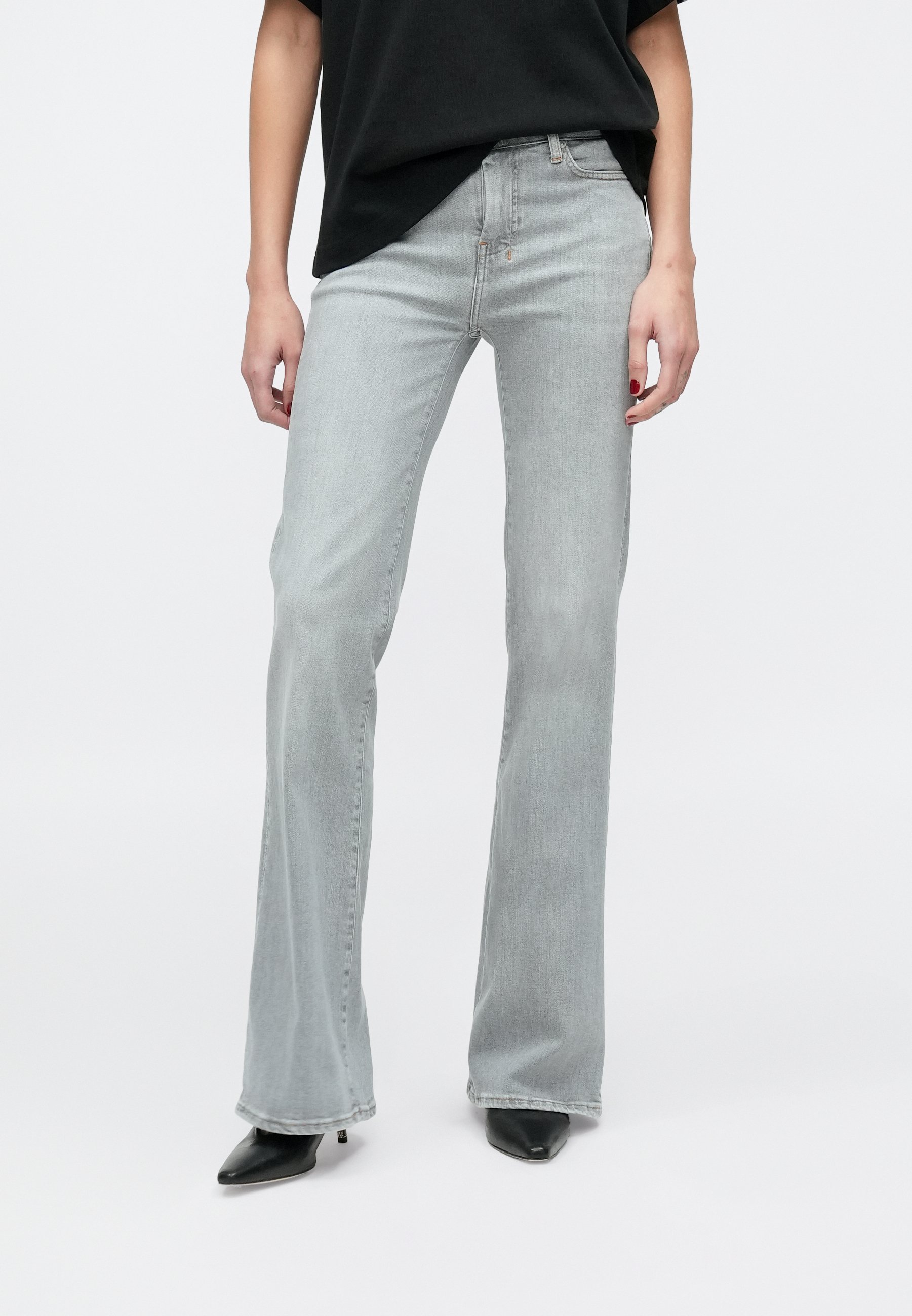 7 for all mankind BOOTCUT SOHO - Bootcut jeans - grey/grijs 7 for all mankind BOOTCUT SOHO - Bootcut jeans - grey/grijs