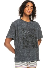 Roxy MOONLIGHT SUNSET B - T-shirt imprimé - anthracite