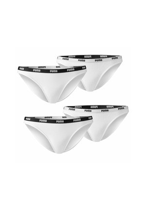 4ER PACK - Bikini-Hose - weiß