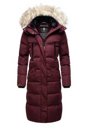 SCHNEESTERNCHEN - Abrigo de invierno - dark red melange