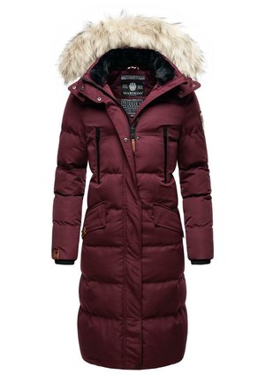 SCHNEESTERNCHEN - Talvemantel - dark red melange