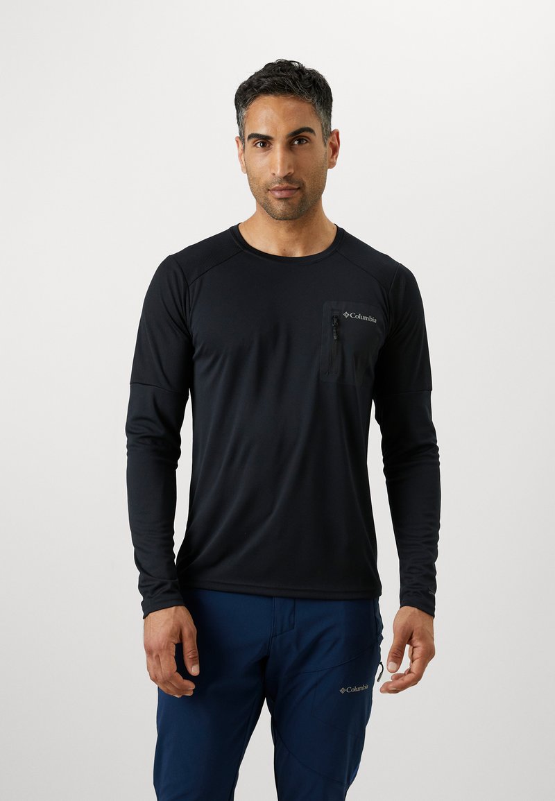 Columbia COLUMBIA TECH™ LONG SLEEVE CREW - Long sleeved top - black