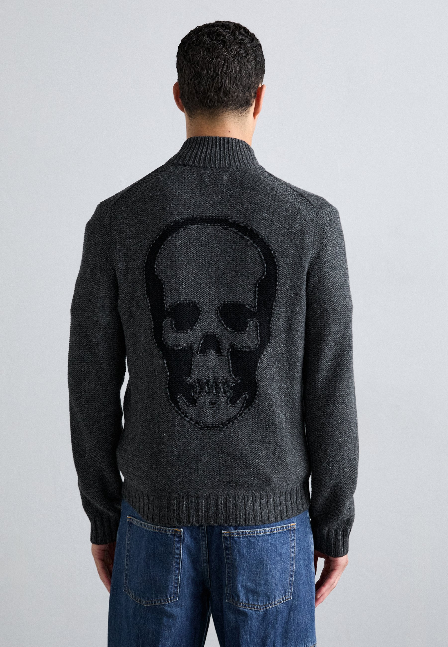 Zadig & Voltaire CHARLY SKULL - Cardigan - black - Zalando.ie