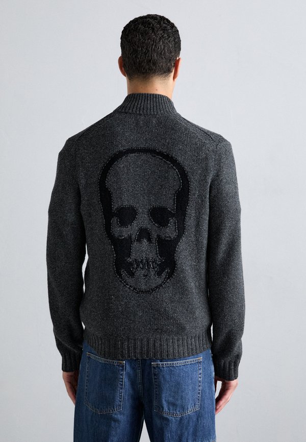CHARLY SKULL - Cardigan2