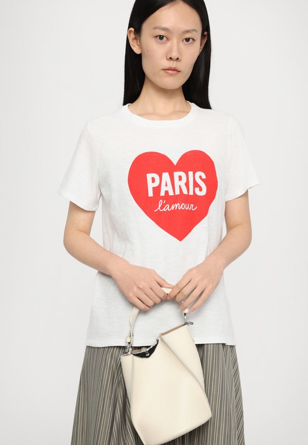 PARIS AMOUR HEART TEE - Print T-shirt2