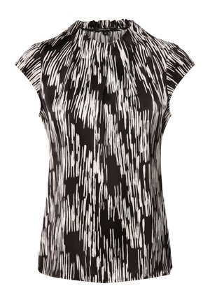 Blouse - schwarz weiß