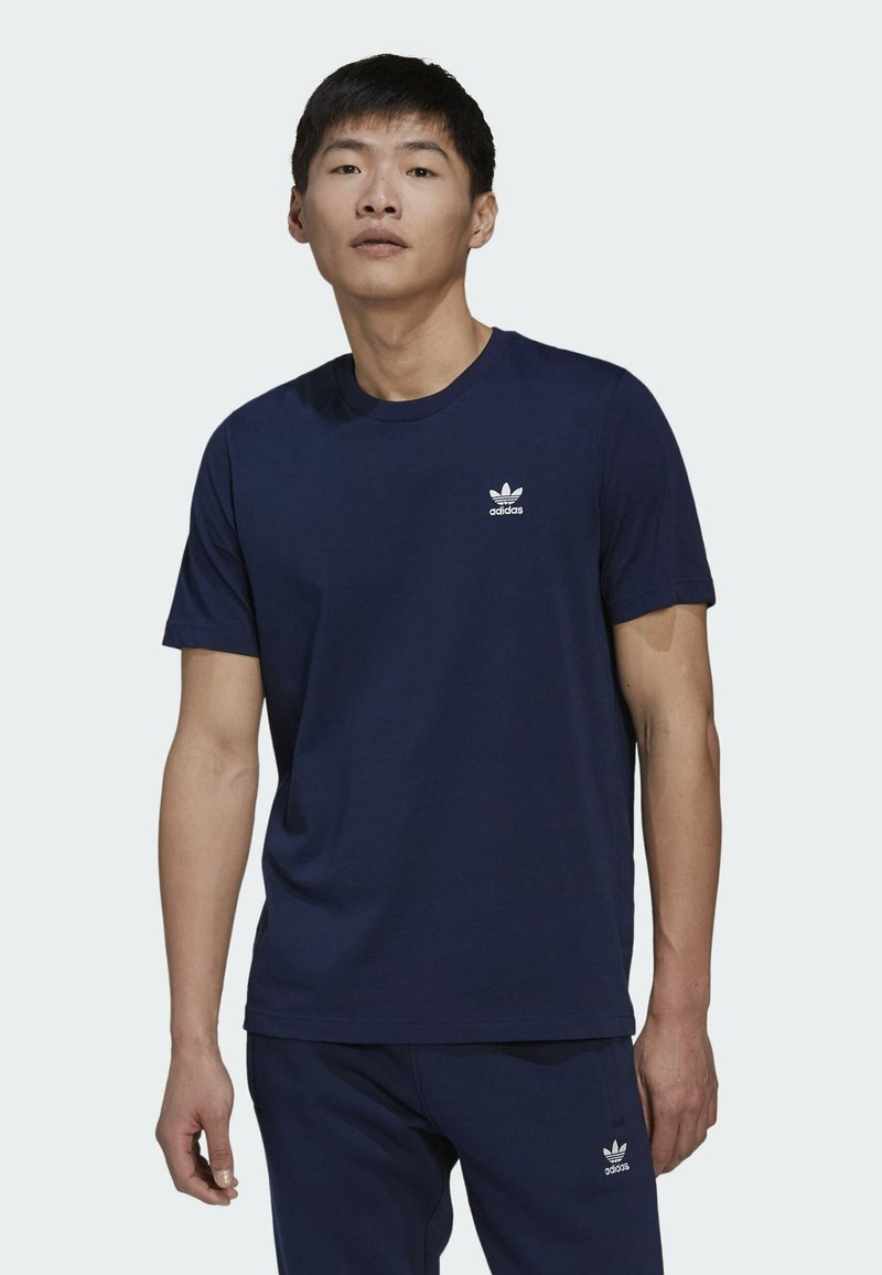 adidas Originals ESSENTIAL TEE UNISEX - Pamata T-krekls - blue