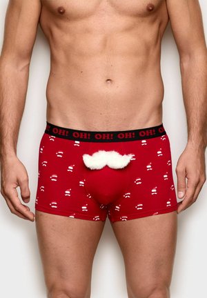 HELLO XMAS - Boxer Briefs - red with print