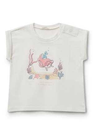 SHORT SLEEVE WITH PRINT  - T-shirt con stampa - white