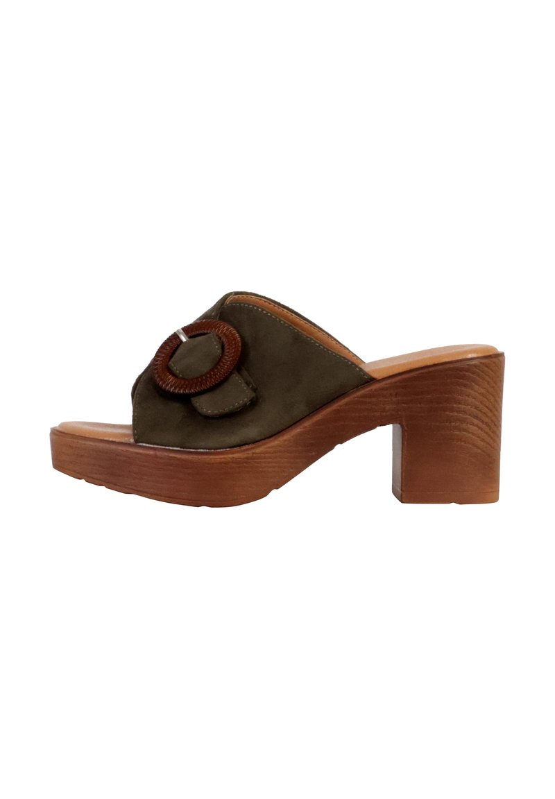 Divine Factory Sandalias planas - mules
