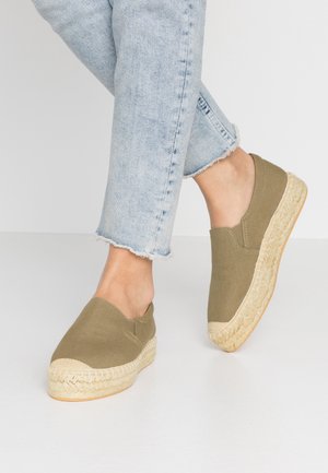 Alpargatas - khaki