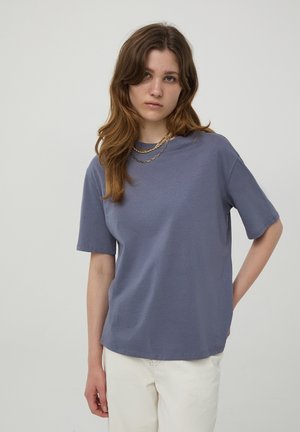 Terranova TINTA UNITA - T-shirt basic - avio