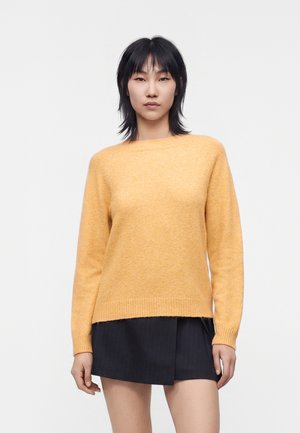 Vero Moda, VMDOFFY NECK - Trui - golden spice