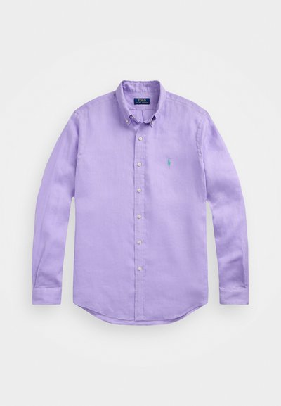 Polo Ralph Lauren CUSTOM FIT LINEN SHIRT - Πουκάμισο - powder purple
