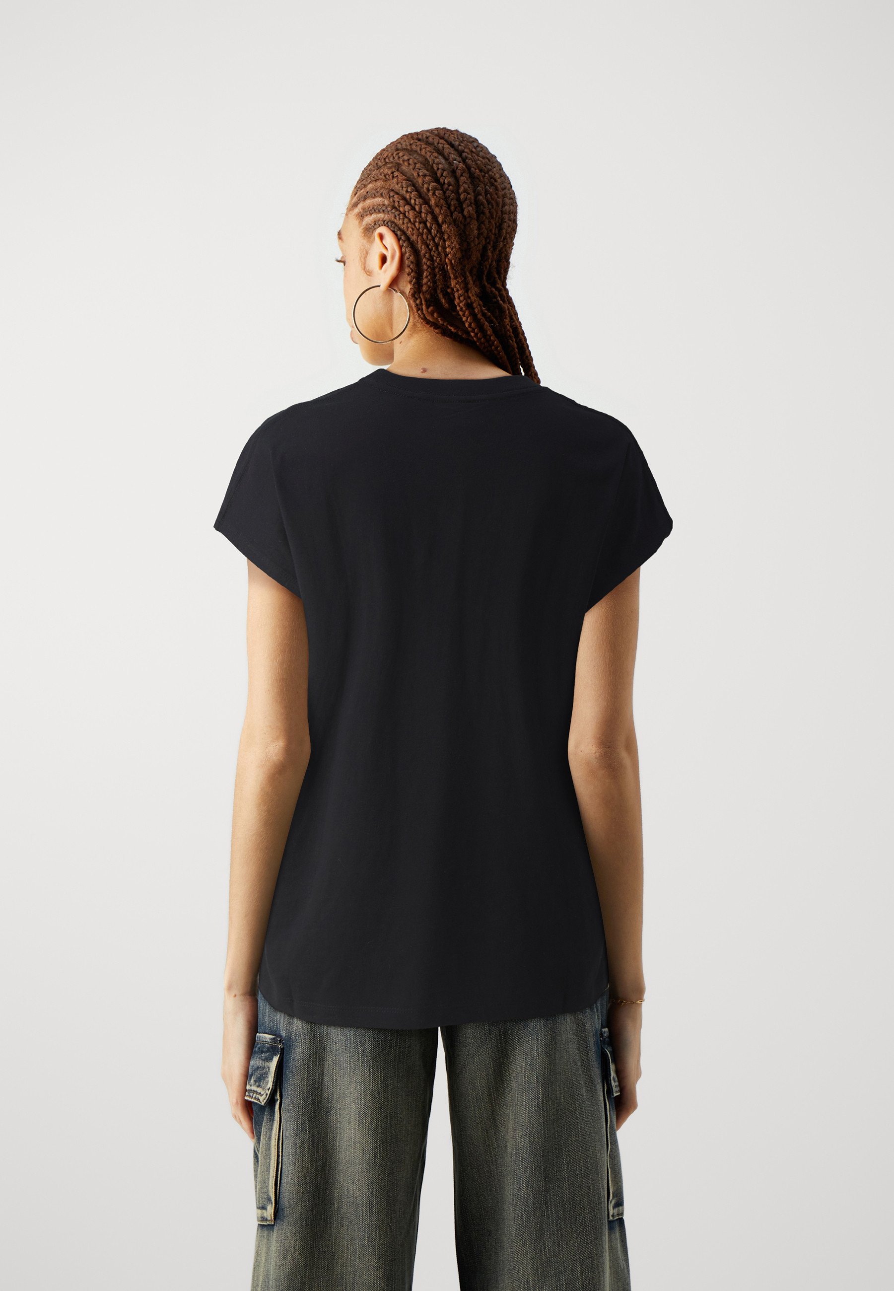 T-shirt Donna JJXX Jxastrid SL Boxy Print Tee Jrs – Maglietta Maniche Corte, Vestibilità Comoda, Stampata