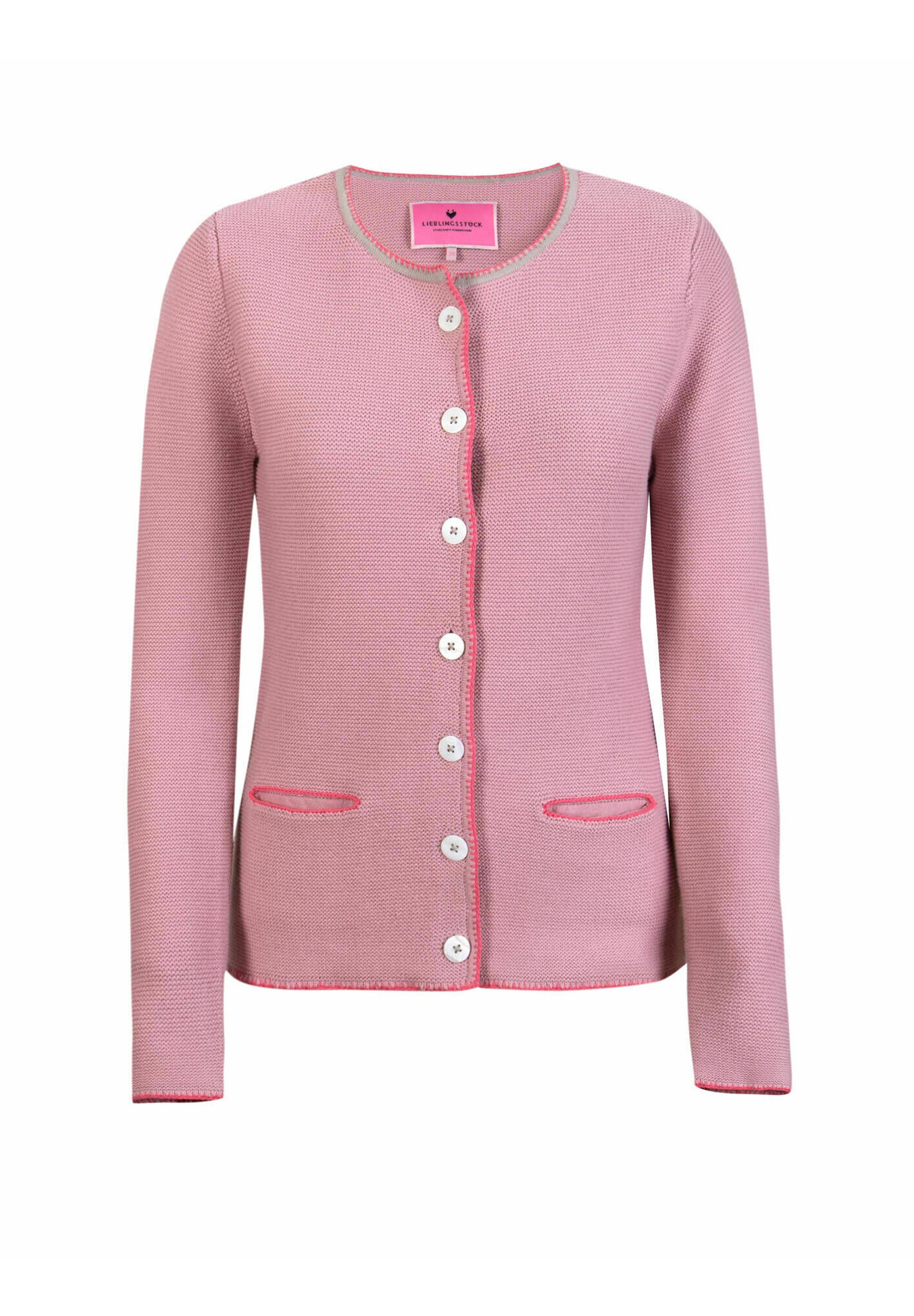 Cardigan Closed Strickmantel Cardigan Grau Closed Strickjacke