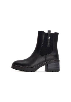 Botines con plataforma - black